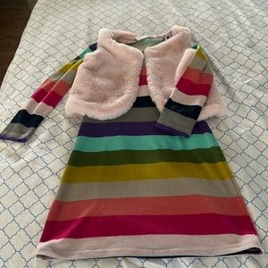 Girls Rainbow Dress